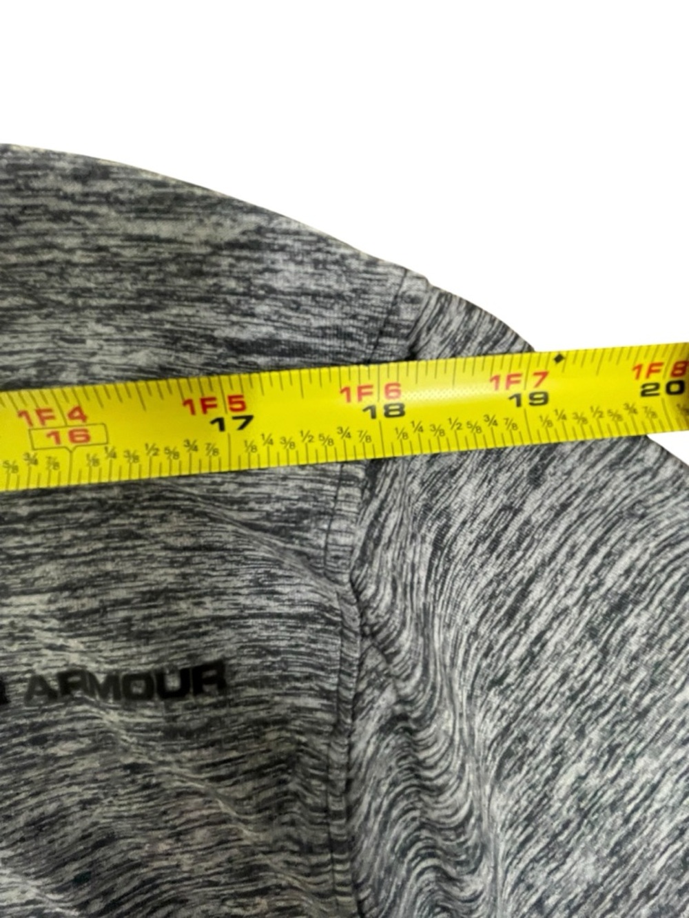 Under Armour Polo Shirt Men’s Medium HeatGear Gray Athletic Golf Casual - Picture 4 of 6